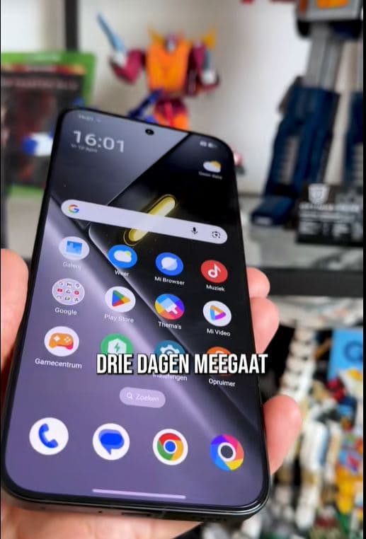 De Poco X8 Pro Max heeft een flinke batterij