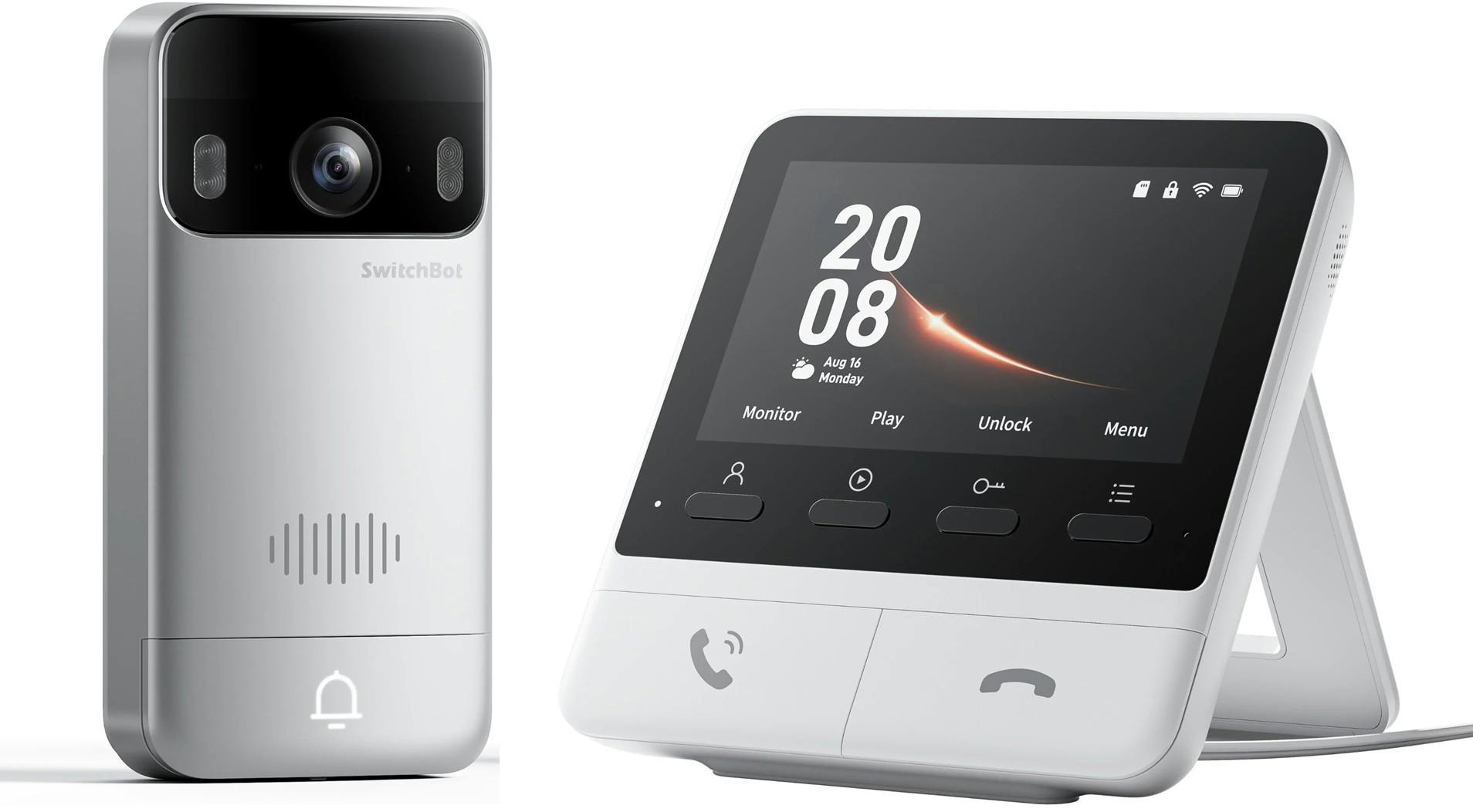 SwitchBot lanceert slimme deurbel met indoor 4,3-inch monitor