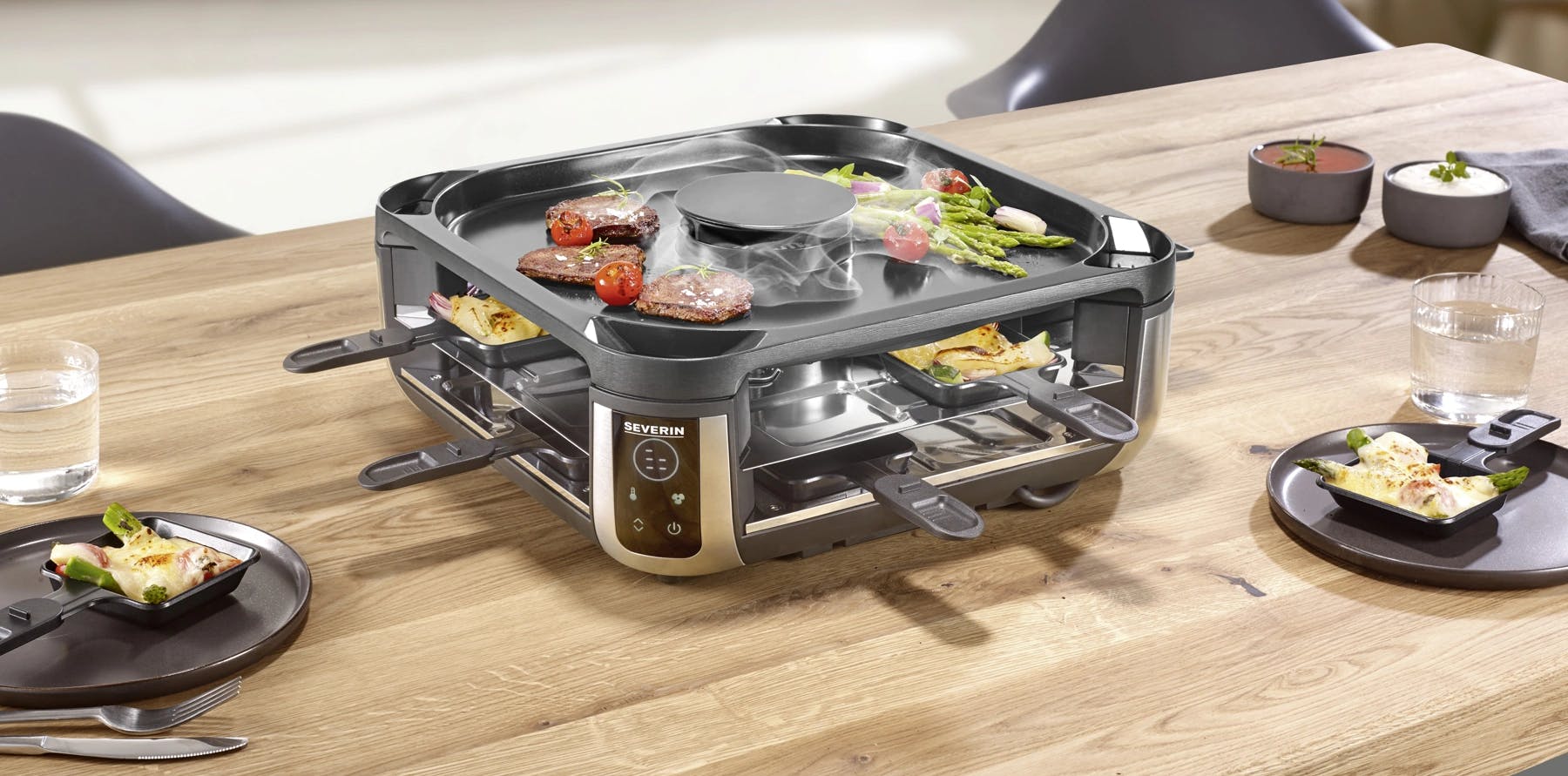 SEVENTO gourmet raclettte