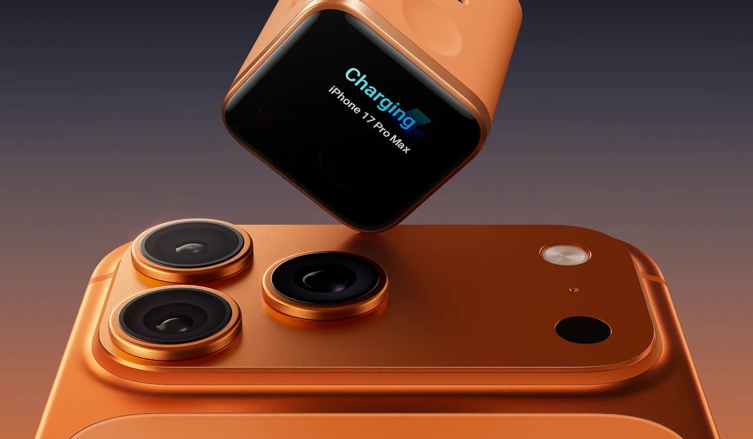 Anker Nano Charger 45W herkent iPhone-model en toont laaddata op scherm