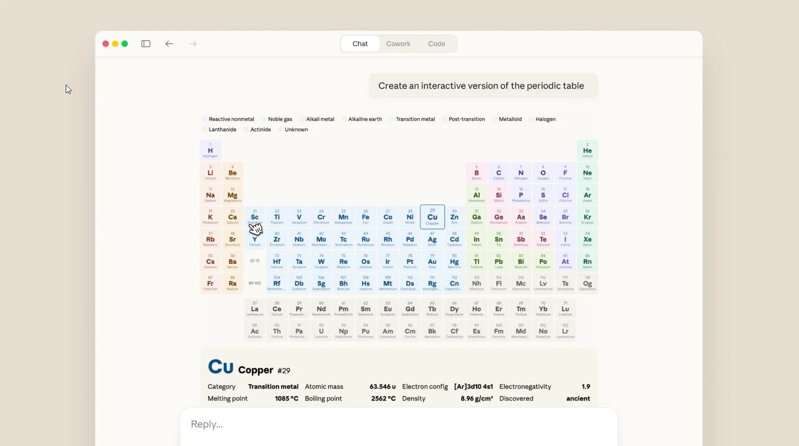 Claude kan nu interactieve grafieken en diagrammen maken in chats