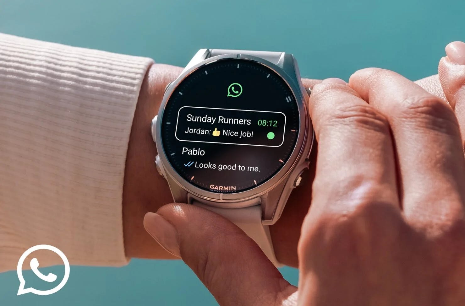 Je kunt nu WhatsApp gebruiken op Garmin-smartwatches