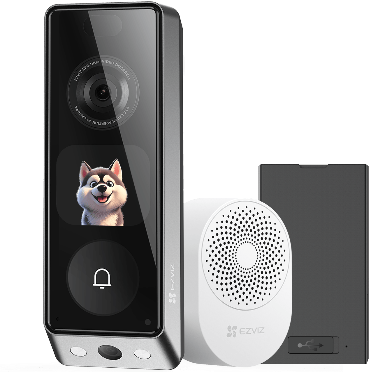 EZVIZ EP8 Ultra: videodeurbel met dubbele camera voor bezoekers én pakketjes